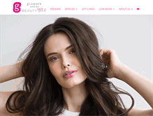 Tablet Screenshot of glamourgels.com
